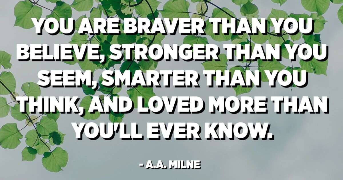 You’re Stronger Than You Seem